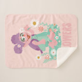 Abby Cadabby | Stoppen und Riechen der Blume Sherpadecke (Vorderseite (Horizontal))