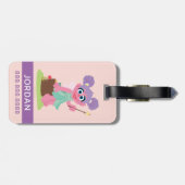 Abby Cadabby Toasting Marshmallows Gepäckanhänger (Rückseite horizontal)