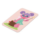 Abby Cadabby Toasting Marshmallows Magnet (Linke Seite)