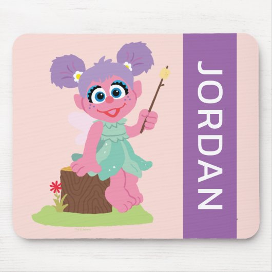 Abby Cadabby Toasting Marshmallows Mousepad (Vorne)