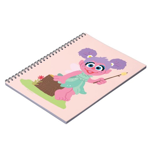 Abby Cadabby Toasting Marshmallows Notizblock (Linke Seite)