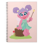 Abby Cadabby Toasting Marshmallows Notizblock (Vorderseite)