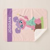 Abby Cadabby Toasting Marshmallows Sherpadecke (Vorderseite (Horizontal))