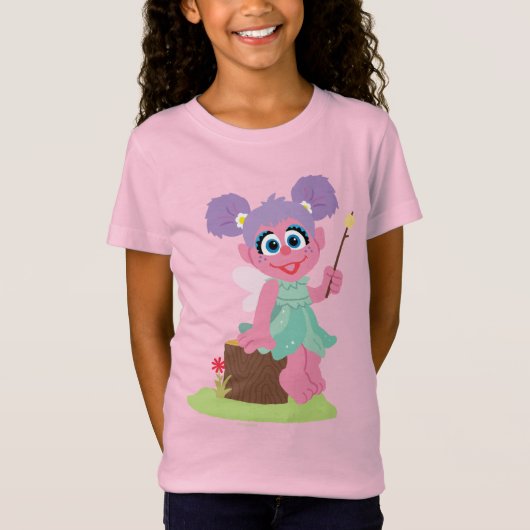 Abby Cadabby Toasting Marshmallows T-Shirt (Vorderseite)