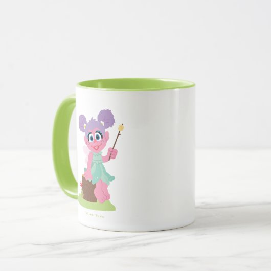 Abby Cadabby Toasting Marshmallows Tasse (Vorderseite Links)