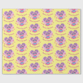 Abby Cadabby Valentine Hearts Graphic Geschenkpapier (Flach)