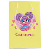 Abby Cadabby Valentine Hearts Graphic Mittlere Geschenktüte (Vorderseite)