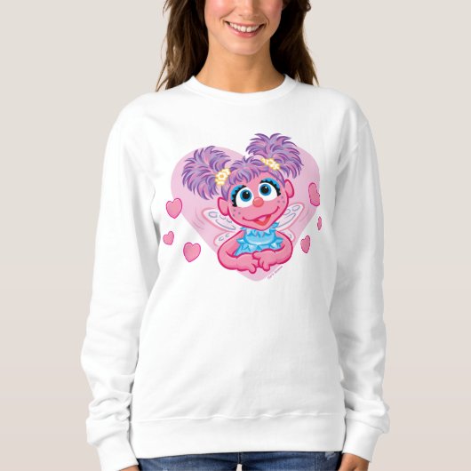 Abby Cadabby Valentine Hearts Graphic Sweatshirt (Vorderseite)