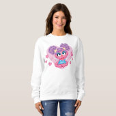 Abby Cadabby Valentine Hearts Graphic Sweatshirt (Vorne ganz)