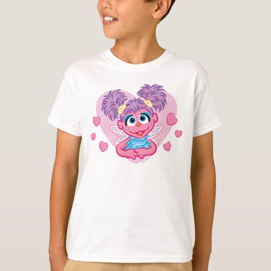 Abby Cadabby Valentine Hearts Graphic T-Shirt (Vorderseite)