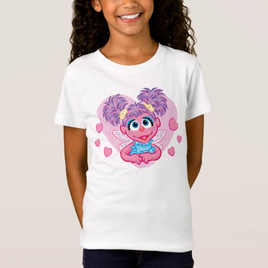 Abby Cadabby Valentine Hearts Graphic T-Shirt (Vorderseite)