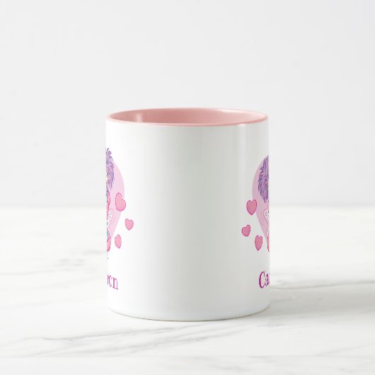 Abby Cadabby Valentine Hearts Graphic Tasse (Zentrum)