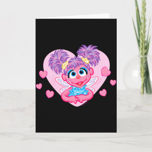 Abby Cadabby Valentinstag-Herzen Grafik T-Shirt  Karte