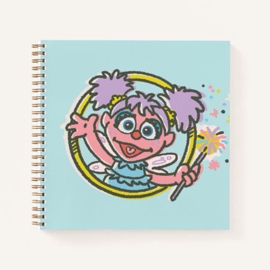 Abby Cadabby Vintage Notizblock (Vorderseite)