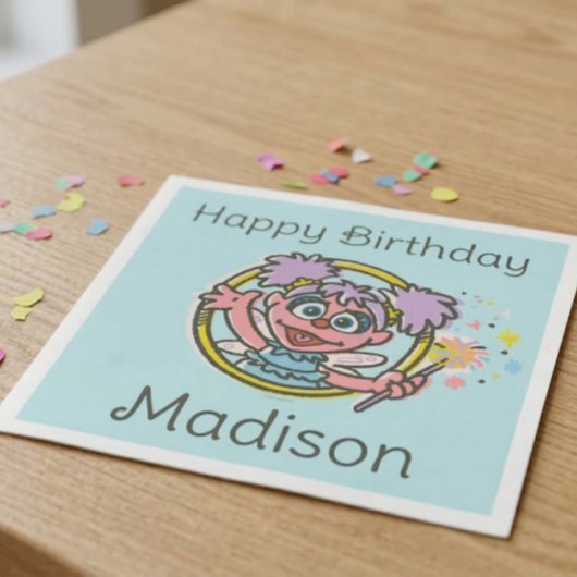 Abby Cadabby Vintage Serviette