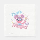 Abby Cadabby Wand Serviette (Vorderseite)