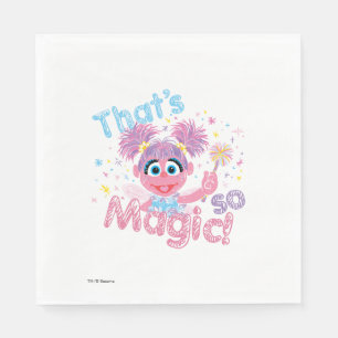 Abby Cadabby Wand Serviette