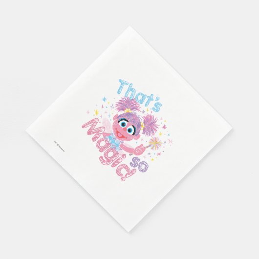 Abby Cadabby Wand Serviette (Ecke)