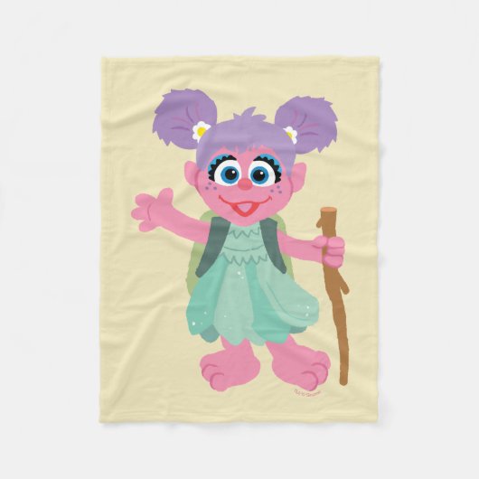 Abby Cadabby Wandern Fleecedecke (Vorderseite)