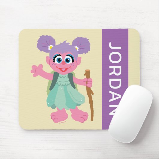 Abby Cadabby Wandern | Name hinzufügen Mousepad (Mit Mouse)