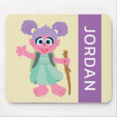 Abby Cadabby Wandern | Name hinzufügen Mousepad (Vorne)
