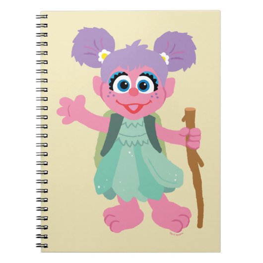 Abby Cadabby Wandern Notizblock (Vorderseite)