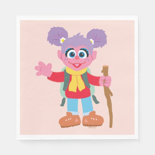 Abby Cadabby Wandern Serviette (Vorderseite)