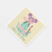 Abby Cadabby | Wild und frei Serviette (Ecke)