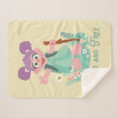 Abby Cadabby | Wild und frei Sherpadecke (Vorderseite (Horizontal))