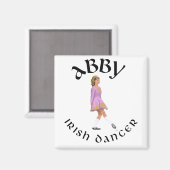 ABBY Custom Irish Dance Products Magnet (Vorderseite/Rückseite)