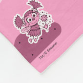 Abby Doodley Cloud Pattern Fleecedecke (Ecke)