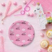 Abby Doodley Cloud Pattern Pappteller (Party)