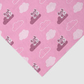 Abby Doodley Cloud Pattern Seidenpapier (Ausschnitt)