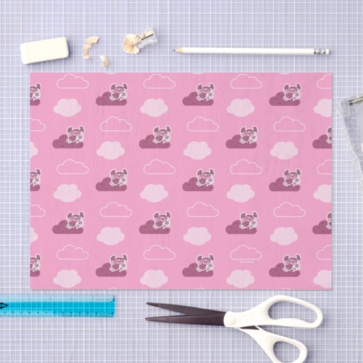 Abby Doodley Cloud Pattern Seidenpapier (Handwerk)