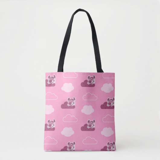 Abby Doodley Cloud Pattern Tasche (Vorderseite)
