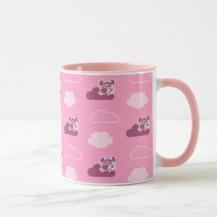 Abby Doodley Cloud Pattern Tasse