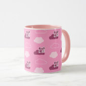Abby Doodley Cloud Pattern Tasse (VorderseiteRechts)