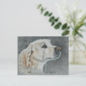 Abby, ein wahrer Freund. Postkarte (Stehend Vorderseite)