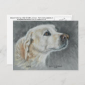 Abby, ein wahrer Freund. Postkarte (Vorne/Hinten)