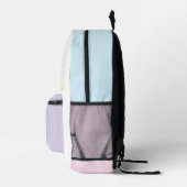 Abby & Elmo Grafik Bedruckter Rucksack (Rechts)