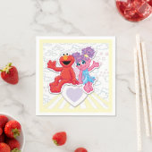 Abby & Elmo Grafik Serviette (Beispiel)