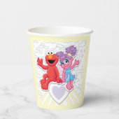 Abby & Elmo Graphic Pappbecher (Rückseite)