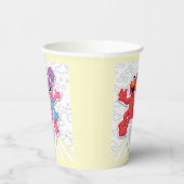 Abby & Elmo Graphic Pappbecher (Rechts)