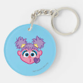 Abby Face Throwing a Kiss Schlüsselanhänger (Rückseite)