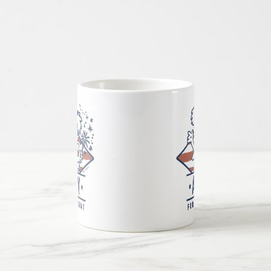 Abby für Präsident Kaffeetasse (Mittel)