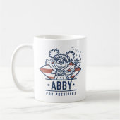 Abby für Präsident Kaffeetasse (Links)