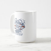 Abby für Präsident Kaffeetasse (Vorderseite Links)