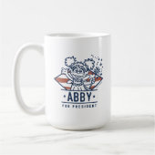 Abby für Präsident Kaffeetasse (Links)