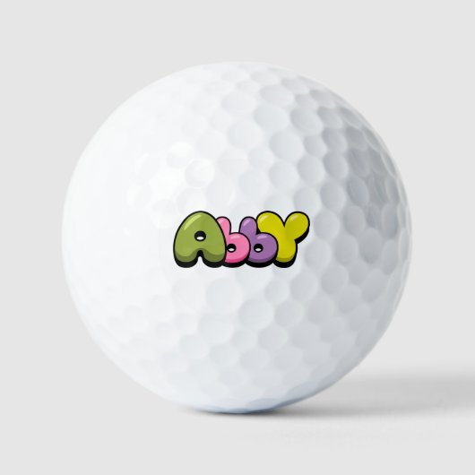 Abby Golfball (Vorderseite)