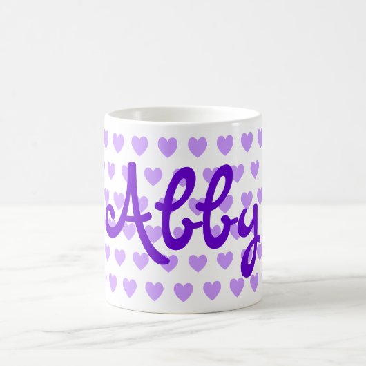 Abby in Lila Kaffeetasse (Mittel)